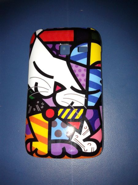 Capa Samsung Galaxy Y Duos - Gato Romero Britto